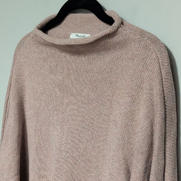 Madewell Dusty Pink Cowl Neck Sweater - Picture 3 of 7